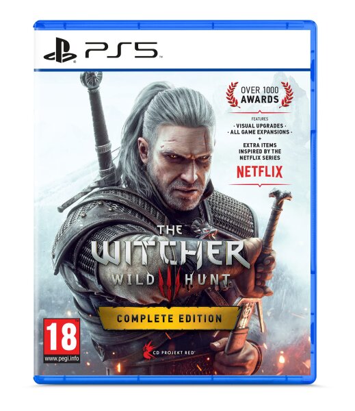 The Witcher 3 Wild Hunt - Komplettausgabe, Playstation 5, EU Version, B-Ware