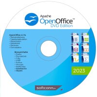 OpenOffice - 2023 DVD-Edition für PC/Notebook | Open...