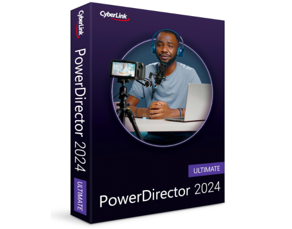 CyberLink PowerDirector 2024 Ultimate | Pro-Level and Easy-to-Use Video Editing