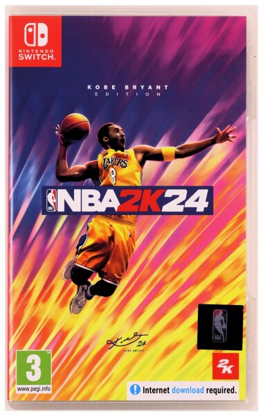 NBA 2K24 Kobe Bryant Edition, Nintendo Switch - EU VERSION, ❌ OHNE HARDCASE