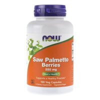 NOW FOODS Saw Palmetto-Beeren Berries 550 mg 100 Kapseln