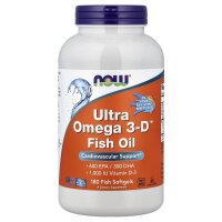Now Foods Ultra Omega 3-D 600 EPA/300 DHA 180 Softgels