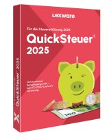 QuickSteuer 2025 (für Steuerjahr 2024) | Minibox | Private und gewerbliche Steuererklärung