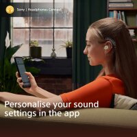 Sony LinkBuds S Truly Wireless Noise Cancelling Bluetooth Kopfhörer Bluetooth® Multipoint Connection - Bis zu 20 Stunden Akkulaufzeit mit Ladecase - Optimiert für Alexa - Integriertes Mikrofon – Weiß #1