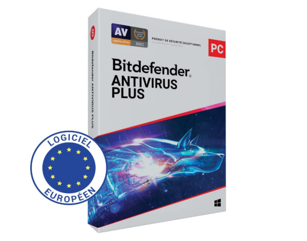 Bitdefender Antivirus Plus 2025 | 1 Gerät | 1 Jahr | PC | Aktivierungscode per Post zugesandt