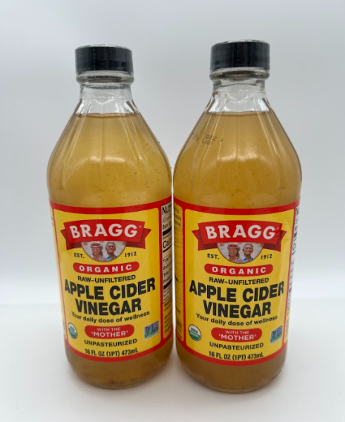 2x Bragg, Bio-Apfelessig mit der Mutter, roh-unfiltriert, 473 ml DOPPELPACK