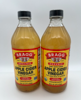 2x Bragg, Bio-Apfelessig mit der Mutter, roh-unfiltriert,...