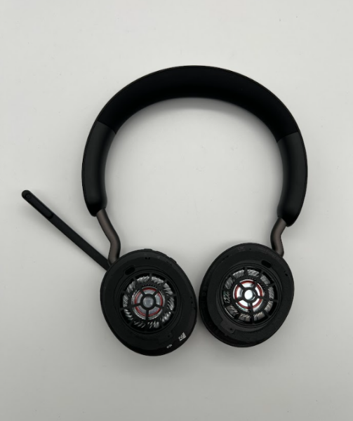 Jabra Evolve2 65 Wireless PC Headset – Noise Cancelling Microsoft Teams Certified Stereo Headphones with Long-Lasting Battery – USB-A Bluetooth Adapter – Black #1