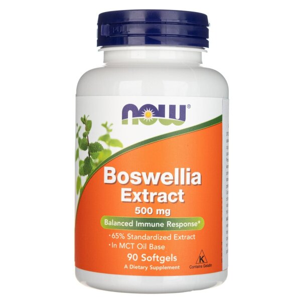 Now Foods, Boswellia Extract , 500mg, 90 Weichkapseln