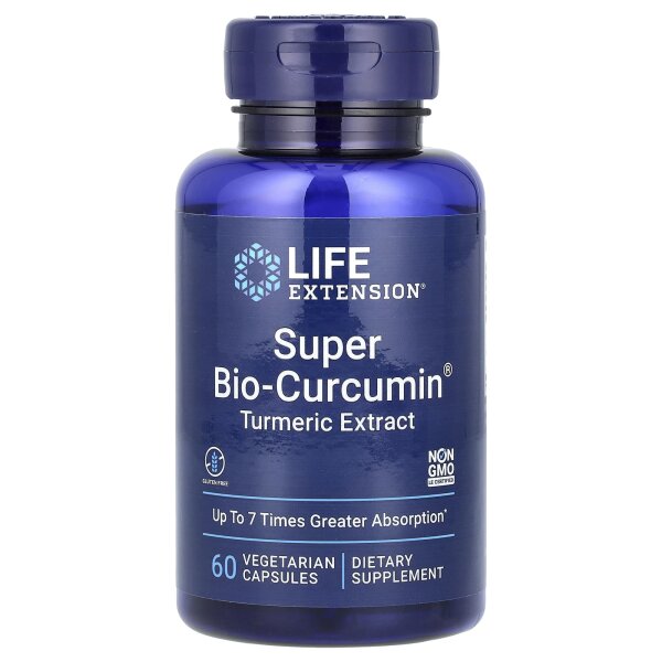 Life Extension, Super Bio-Curcumin, 500 mg, 45 pflanzliche Kapseln