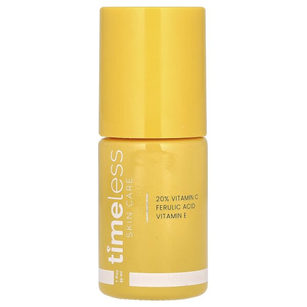 Timeless Skin Care, 20% Vitamin C Serum, Serum mit 20% Vitamin C, 30 ml