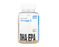 T-RQ, Omega-3-Fruchtgummmis für Erwachsene, DHA +...