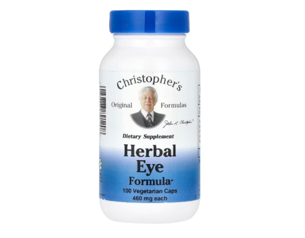 Christophers Original Formulas, Herbal Eye Formula, Augenformel, 920 mg, 100 vegetarische Kapseln