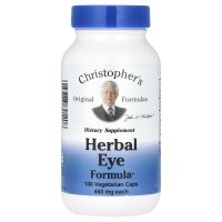 Christophers Original Formulas, Herbal Eye Formula, Augenformel, 920 mg, 100 vegetarische Kapseln