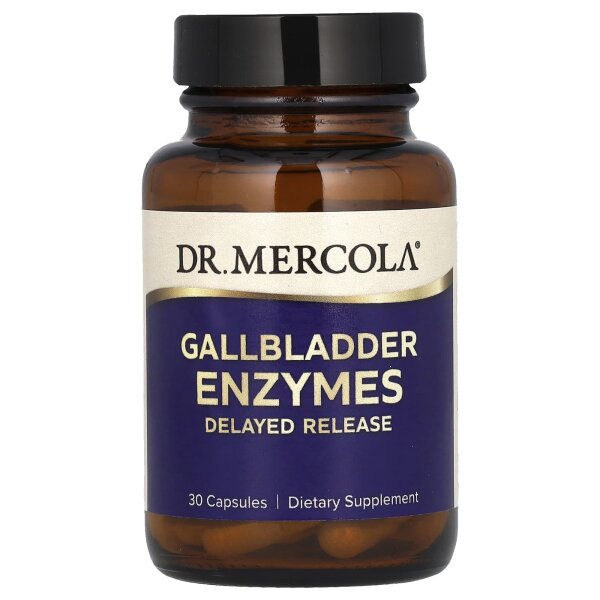 Dr. Mercola, Super Enzymes, Gallenblasenenzyme, 30 Kapseln