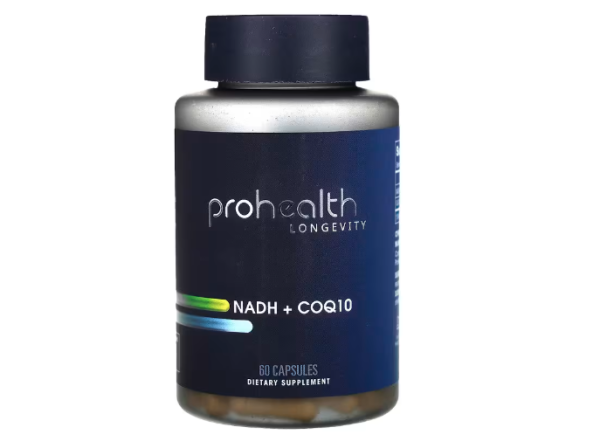ProHealth Longevity, NADH + CoQ10, 60 Kapseln