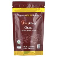 California Gold Nutrition, Fungiology®, Chaga-Pulver...