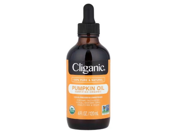 Cliganic, Bio-Kürbisöl, 120 ml