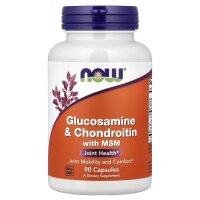 NOW Foods, Glucosamin & Chondroitin mit MSM, 90 Kapseln
