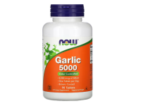 NOW Foods, Garlic 5000, Knoblauch 5000, 500 mg, 90 Tabletten