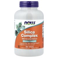 NOW Foods, Kieselerde-Komplex, 180 Tabletten