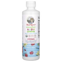 MaryRuths, Organic Kids, Multivitamin Liposomal, liposomale Multivitamine für Kinder, Alter 4–13 Jahre, Erdbeer-Kirsch-Vanille, 450 ml