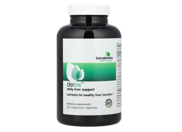 Futurebiotics, Detox™, Daily Liver Support, tägliche Unterstützung der Leber, 120 pflanzliche Kapseln