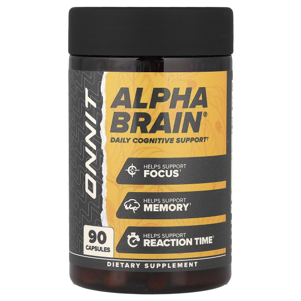 Onnit, Alpha Brain, 90 Kapseln - DE Versand via DHL