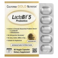 California Gold Nutrition 5 Probiotika 5 Lactobacilli...