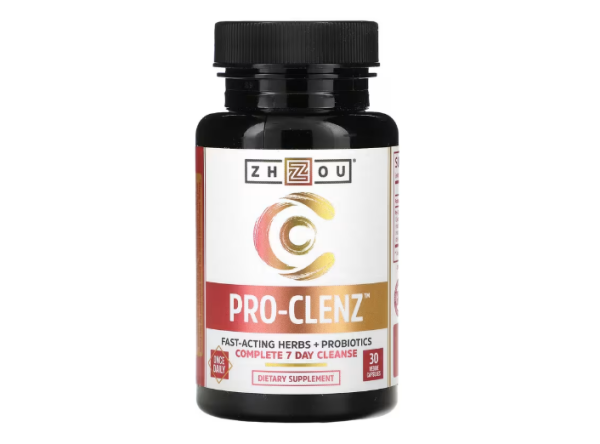 Zhou Nutrition, Pro-Clenz, Complete 7 Day Cleanse, komplette 7-Tage-Reinigung, 30 pflanzliche Kapseln