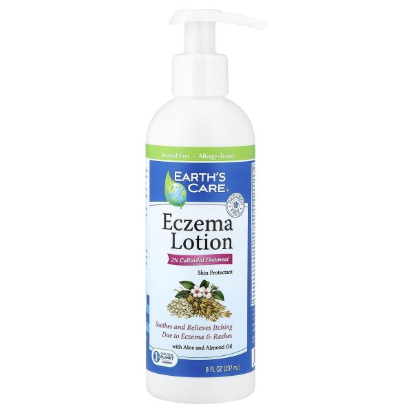 Earths Care, Ekzem-Lotion, 2% kolloidale Haferflocken, 237 ml