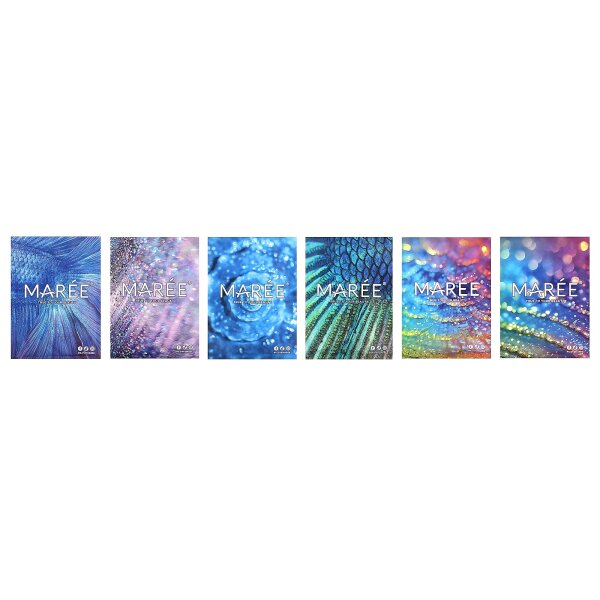 Maree, Marine Collagen Beauty Gesichtsmaske, 6 Masken