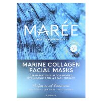 Maree, Marine Collagen Beauty Gesichtsmaske, 6 Masken