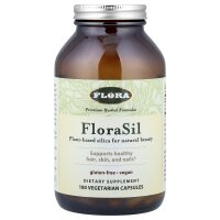 Flora, FloraSil, 9 mg, 180 pflanzliche Kapseln