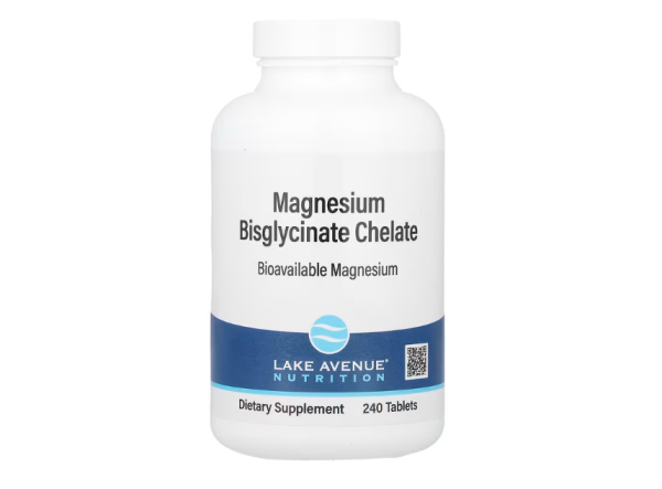 Lake Avenue Nutrition, Magnesium Bisglycinate Chelate with TRAACS®, Magnesiumbisglycinat-Chelat mit TRAACS®, 200 mg, 240 Tabletten
