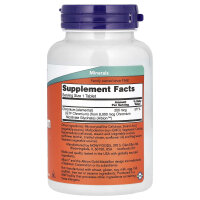 NOW Foods, GTF Chrom, 200 mcg, 250 Tabletten