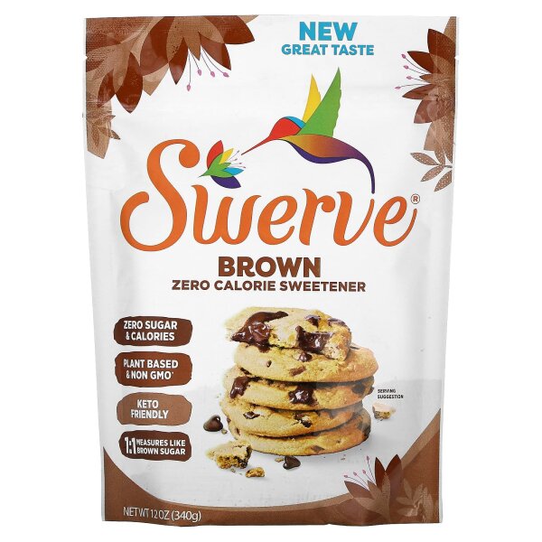 Swerve, Der ultimative Zuckerersatz, braun, 340 g