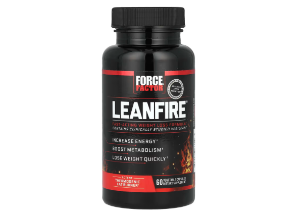 Force Factor, LeanFire®, 60 pflanzliche Kapseln