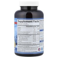 Carlson, Omega Complete Gems, Omega 3-6-9, Natürliche Zitrone, 90 Weichkapseln