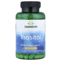 Swanson, Inosit, 650 mg, 100 Kapseln - DE Versand