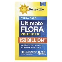 Renew Life, Ultimate Care Digestive Probiotic,...