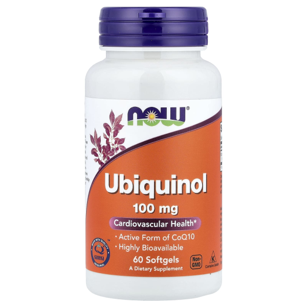 NOW Foods, Ubiquinol, Ubichinol, 100 mg, 60 Weichkapseln