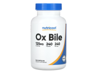 Nutricost, Ochsengalle, 125 mg, 240 Kapseln