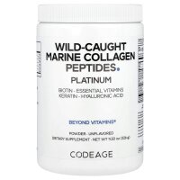 Codeage, Wild-Caught Marine Collagen Peptides Powder, Meereskollagenpeptide in Pulverform aus wild gefangenem Fisch, geschmacksneutral, 326 g