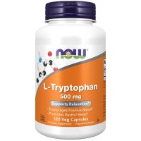 Now Foods, L-Tryptophan, 500mg, 120 Veg. Kapseln