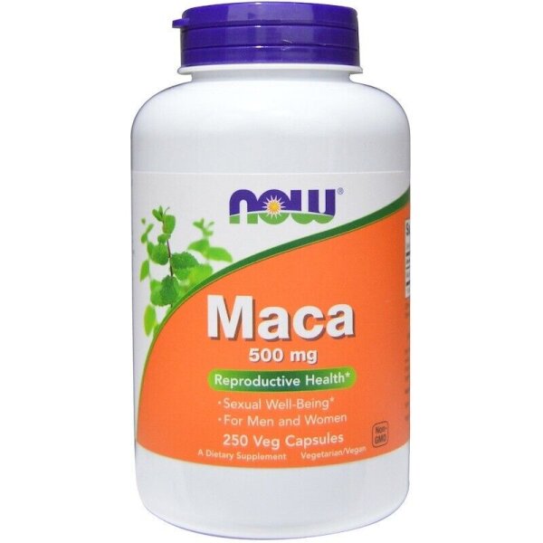 Now Foods, Maca, 500mg, 250 Veg. Kapseln