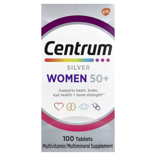 Centrum, Silver Women 50+, 100 Tabletten - DE Versand