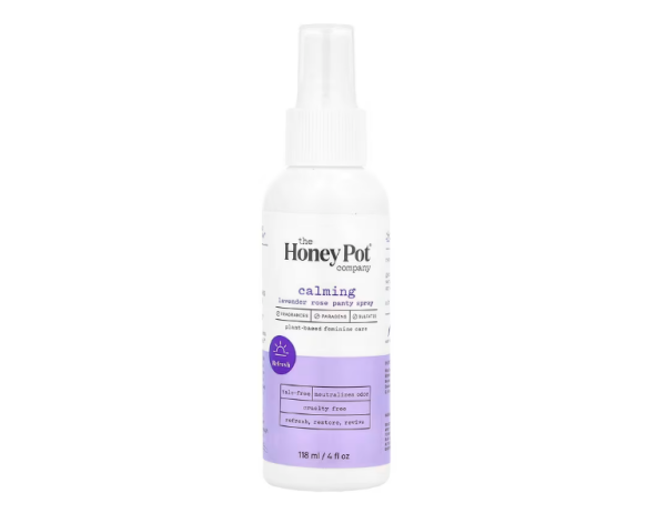 The Honey Pot Company, Beruhigendes Lavendel-Rose-Höschenspray, 118 ml