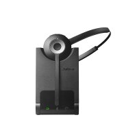 Jabra Pro 920 DECT Kabelloses On-Ear Stereo Headset AUSSTELLUNGSSTÜCK HD Voice und Noise Cancelling - ganztägige Akkulaufzeit - zur Verwendung mit Tischtelefonen in Europa - EU-Stecker, schwarz #1