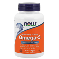 NOW Foods, Omega-3-Fischöl, 90 Weichkapseln - DE...